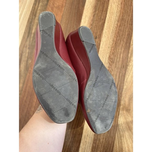 Bare traps red leather pumps size 6 in brand new condition - Picture 4 of 6